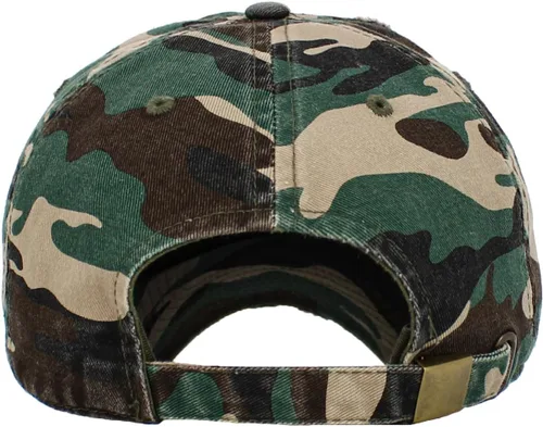 Miniatura 3 de KBETHOS - Gorra de béisbol ajustable, de algodón desgastado, vintage, unisex, estilo polo, camionero, para papá
