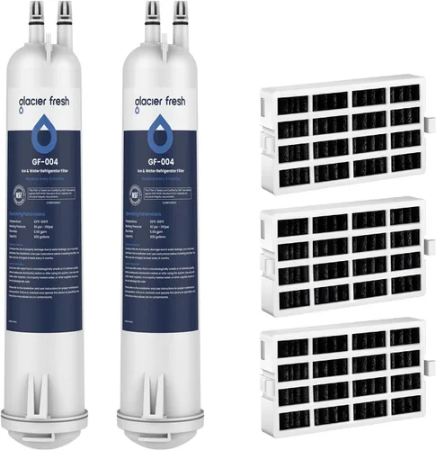 Miniatura 11 de GLACIER FRESH EDR3RXD1 Filtro de agua para refrigerador, compatible con 4396841, KAD3RXD1, WHR3RXD1, 4396841, 4396710, Filter 3, 46-9083,46-9030