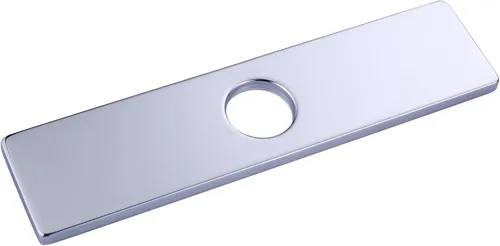 Miniatura 7 de Placa de cubierta de orificio para grifo de fregadero de 10 pulgadas para lavabo de baño y cocina, grifo de bronce frotado con aceite, placa