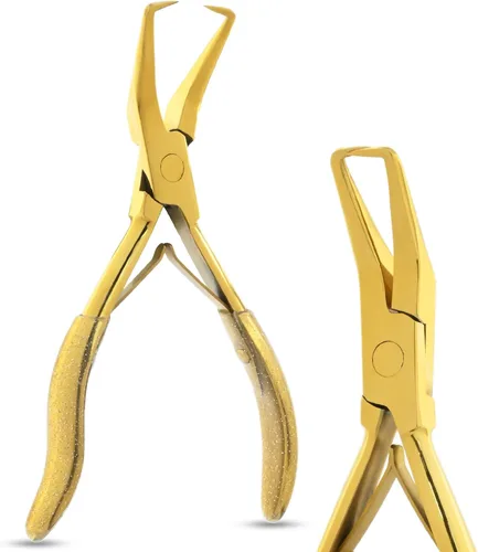 Miniatura 15 de Herramientas profesionales para extensiones de cabello, alicates para microenlaces y cuentas, removedor de microanillos, abridor de cuentas de 5.5
