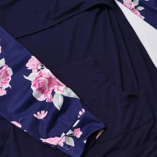 Miniatura 227 de GINKANA Sudadera con capucha para mujer, manga larga, lactancia materna, ropa casual