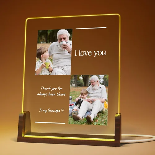 Miniatura 21 de EGD Placa de acrílico personalizada de Spotify para novio y novia, elige tu foto favorita y canción para regalos únicos para mamá papá, regalos