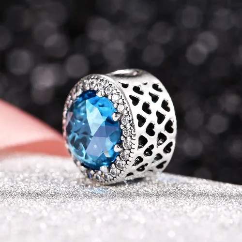 Miniatura 2 de Pandora Plata Bead 791725NBS Mujer Zircons