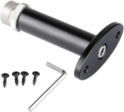 Miniatura 7 de CAMVATE Soporte de montaje en pared con tornillo macho de 5/8"-27 para soporte de micrófono - 1994