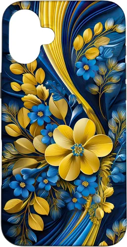 Miniatura 22 de Bandera de estilo floral de Ucrania para iPhone 11 Pro Max - Funda del orgullo ucraniano