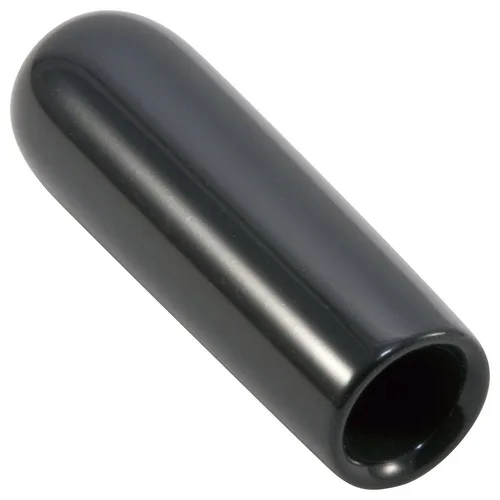 Caplugs 99390017 - Tapa redonda de plástico VC-375-16, vinilo, tapa de identificación 0.375 pulgadas, longitud 1.000 pulgadas, color negro (paquete