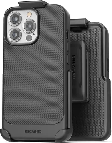 Miniatura 18 de Funda para cinturón Encased iPhone 11 con clip (Blindaje delgado) Funda de agarre delgada con cartuchera - Negro