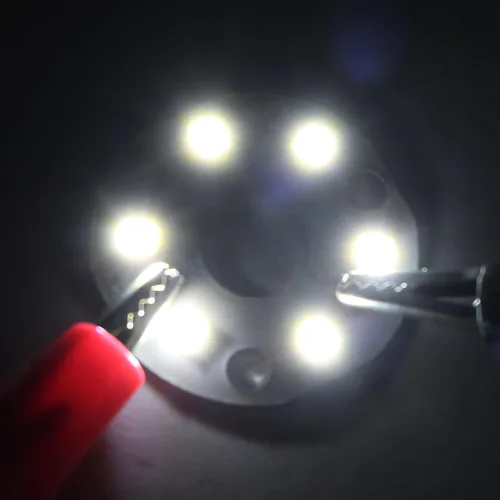 Miniatura 5 de MECCANIXITY COB - Bombilla de chip de luz LED 3W 120lm 6000-6500K 1.260 in 9-11VDC bombilla de ahorro de energía para foco, reemplazo de reflector