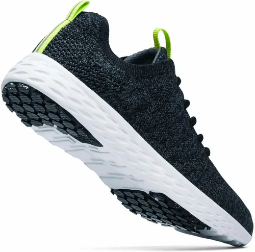 Miniatura 8 de Shoes for Crews Everlight ECO, zapatos de trabajo antideslizantes para hombre, transpirables, ligeros, con cordones, resistentes al agua, NegroGris