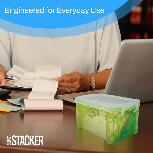 Miniatura 6 de Advantus Super Stacker índice Box, El color puede variar
