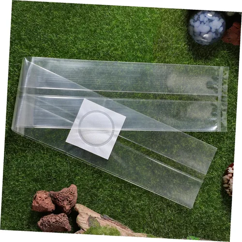 Miniatura 5 de 20 bolsas de cultivo de hongos 19.8 pulgadas de largo x 3 (anchas) bolsas de engorde hongos sellables/para cultivo de sustratos