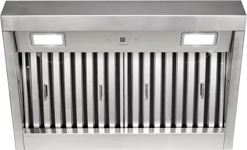 Miniatura 10 de Akicon Inserto de Campana Extractora de 48 Pulgadas, 1200 CFM Campana de Cocina Empotrada con 4 Velocidades, Inserto de Campana de Ventilación
