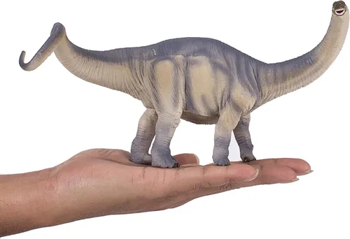 Miniatura 4 de MOJO Figura de juguete pintada a mano de dinosaurio realista de brontosaurio de lujo