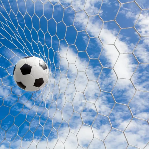 Miniatura 4 de Aoneky Red de portería de fútbol de poliéster, cable de 0.157 in, red de repuesto para postes de fútbol de tamaño completo, red de fútbol