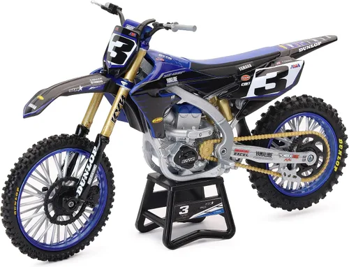 Yamaha YZ450F Championship Edition Motocicleta #3 Eli Tomac Yamaha Factory Racing 1/12 Modelo fundido a presión por New Ray