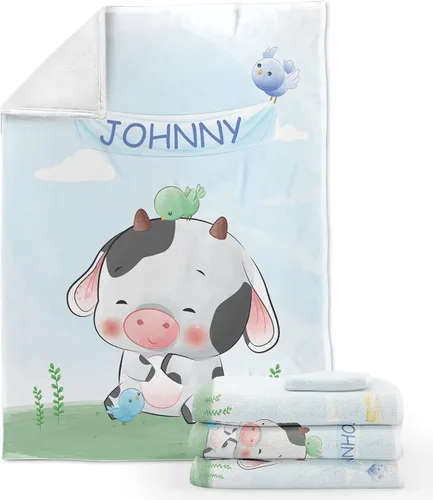 Miniatura 26 de ZouZou Mantas de bebé personalizadas con nombre, mantas de bebé personalizadas para niños, manta de bebé de avión, el mejor regalo para bebé, recién