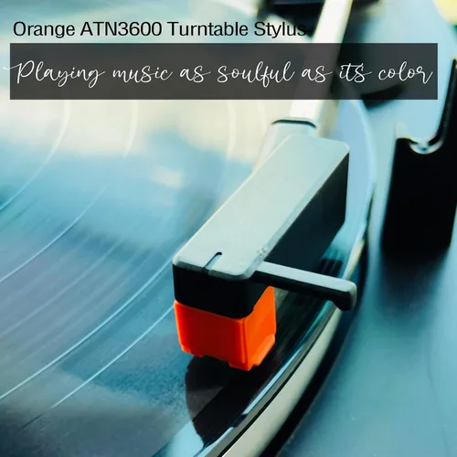 Miniatura 6 de Diamond - Lápiz de repuesto para tocadiscos ATN3600 ATN91, agujas para tocadiscos compatibles con tocadiscos Audio-Technica AT-PL50, AT-LP60