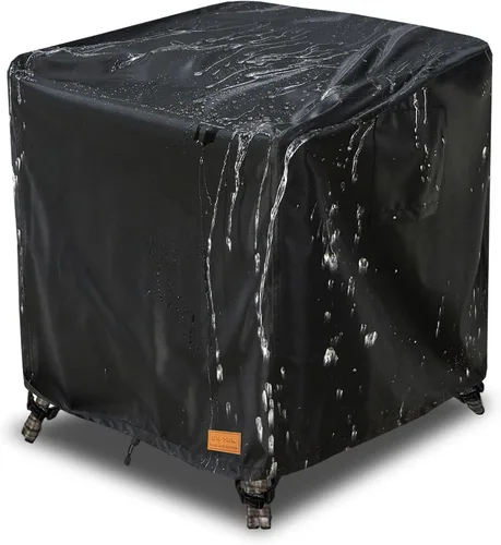 Miniatura 14 de Funda para mesa de café para patio al aire libre, 600D, resistente al agua, resistente, fundas para muebles de patio, 48 x 28 x 16 pulgadas