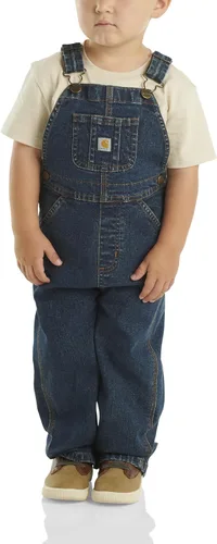 Miniatura 2 de Carhartt - Peto de jean lavado CM8665 para niños - Niños