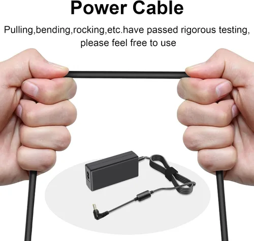 Miniatura 6 de Cargador adaptador de CA, cable de alimentación para HP 2011X 2211X 2311X, Insignia TV, cable de alimentación de monitor LCD BenQ AOC