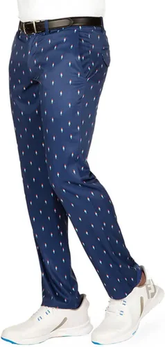 Miniatura 2 de Tipsy Elves Pantalones de golf para hombre, elásticos en 4 direcciones, resistentes a las arrugas, atléticos de golf