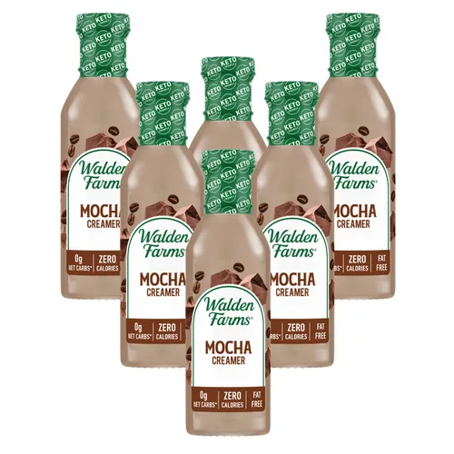 Miniatura 24 de Walden Farms Original Coffee Creamer – Cero calorías, sin grasa, sin azúcar, baja en carbohidratos, apta para dieta cetogénica, sin lácteos, vegana