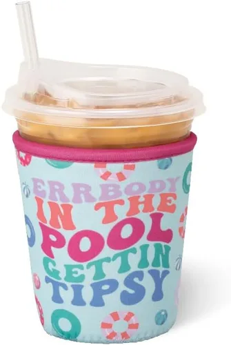 Miniatura 42 de Funda Swig Life para taza de café helado pequeña, funda estándar de 22oz para taza de café helado con asa, funda aislante de neopreno para mantener