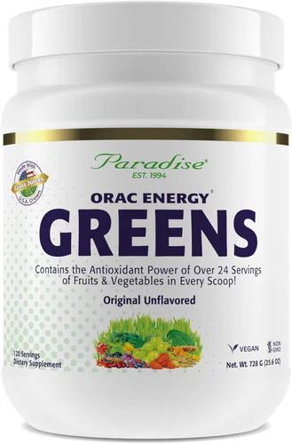 Miniatura 11 de Paradise Herbs, ORAC Energy, cápsulas de superalimentos, incluye más de 42 ingredientes orgánicos y de recolección silvestre, probióticos y enzimas