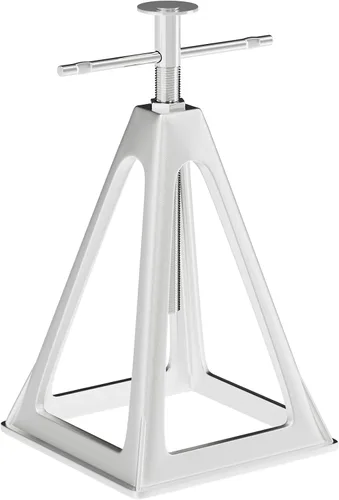 RVGUARD Paquete de 1 gato de apilamiento para caravana, gatos estabilizadores de aluminio para remolques de caravana, soporte individual de hasta