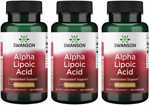 Miniatura 8 de Swanson Ácido alfa lipoico – Suplemento natural que apoya niveles saludables de presión arterial ya dentro de un rango normal – Promueve