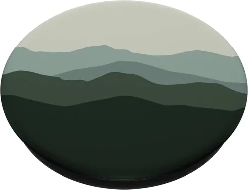 Miniatura 2 de PopSockets PopSockets intercambiables con diseño de paisaje de montaña moderno minimalista