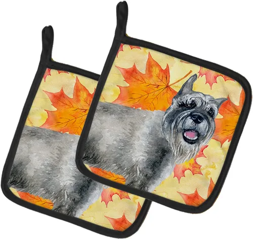 Miniatura 100 de Caroline's Treasures BB9655PTHD - Juego de soportes para ollas de cocina resistentes al calor, almohadillas calientes para horno, 7 1/2 x 7 1/2
