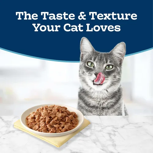 Miniatura 4 de Blue Buffalo Tastefuls Tender Morsels - Comida húmeda para gatos adultos con salsa salada, ingredientes naturales mejorados con vitaminas, minerales