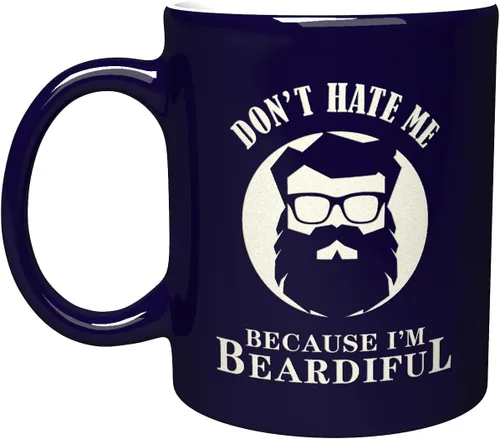Miniatura 32 de NM NEXTMUG Taza de cerámica grabada - Of Course I'm Right, I'm Bob - Divertida taza de café de regalo de sarcasmo para amigos, compañeros de clase