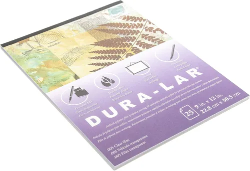 Miniatura 27 de Grafix Dura-Lar Película de 0.002", Ultra Transparente, Brillante 40" x 50', Material, Alternativa de Mylar/Acetato para, Plantillas y Plantillas