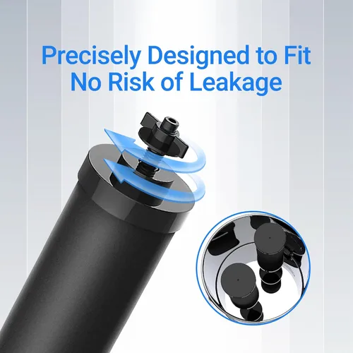 Miniatura 5 de Filterlogic Filtro de agua certificado NSF/ANSI 42&372, repuesto para elementos de purificación Berkey® BB9-2® Black y sistema de filtro de gravedad