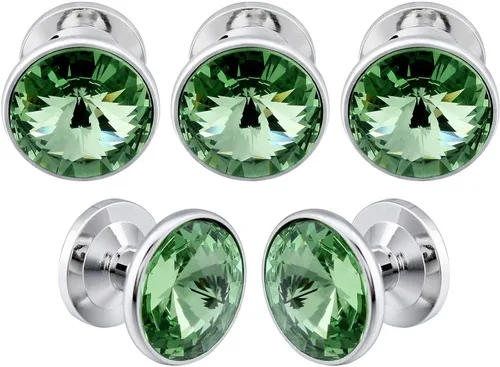 Miniatura 67 de HAWSON Gemelos para hombre con juego de tachuelas de camisa de 4/6 piezas, caja de regalo, joyería para hombre o accesorios para boda, fiesta