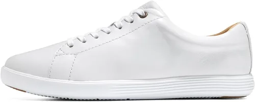 Cole Haan - Tenis informales Grand Crosscourt con cordones, color blanco, para mujer