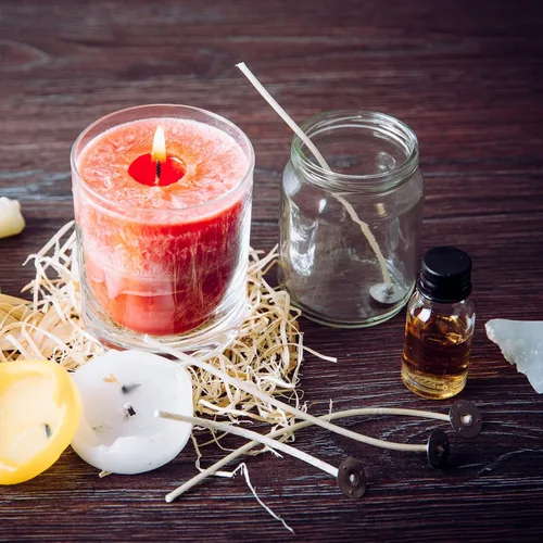 Miniatura 7 de PATIKIL Mechas de vela de cera de abejas de 200 pies, mechas de velas de 3.150 in, bien revestidas con cera de abeja natural para hacer velas, Beige