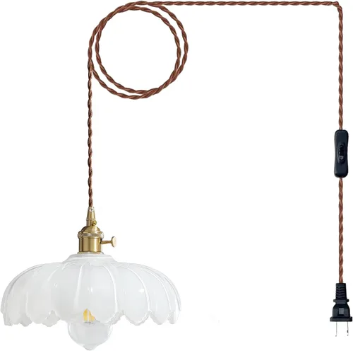 Miniatura 24 de XZHGCEE Lámparas colgantes vintage: luces colgantes de cristal isla de cocina, luz colgante verde, lámpara colgante moderna lámpara colgante de luz