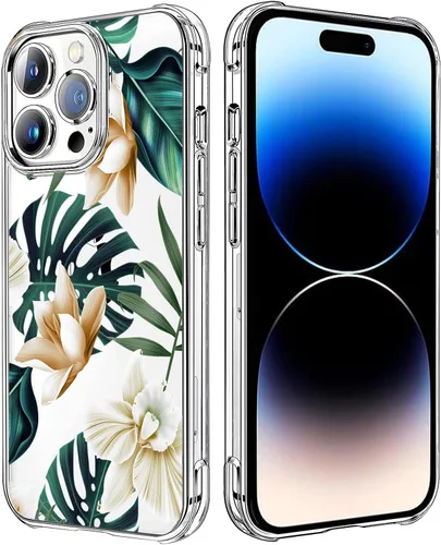 Miniatura 43 de Funda transparente de girasol compatible con iPhone SE 2022 SE 2020 7 8, funda trasera floral para niñas y mujeres, funda protectora transparente