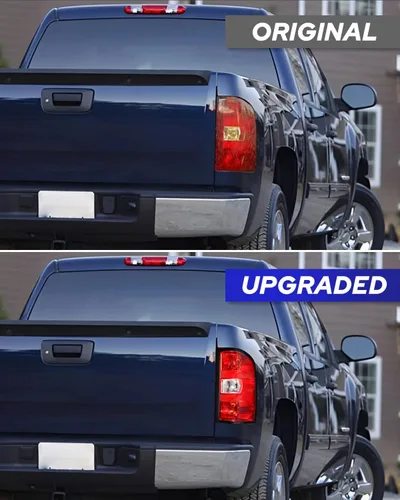 Miniatura 2 de AUTOONE - Para Chevy Silverado 2007-2013 ensamblaje de luces traseras OEM de fábrica compatibles con Chevy Silverado 1500/2500HD 3500HD, GMC Negro