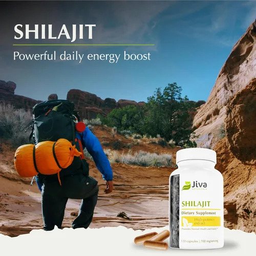 Miniatura 5 de Jiva Botanicals Suplemento Shilajit prémium de 700 mg, extracto de cápsulas de Shilajit con minerales, ácido fúlvico/húmico para apoyo inmunológico