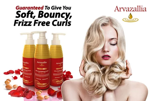 Miniatura 2 de Crema de ultra definición para rizos, con aceite de argán por arvazallia para cabello ondulado y rizado