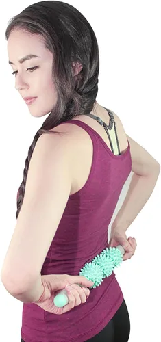 Miniatura 3 de Coolife Fascia Blasting Muscle Roller - Rodillo para masaje muscular, masajeador de celulitis, rodillo para fascia para celulitis y músculos Verde
