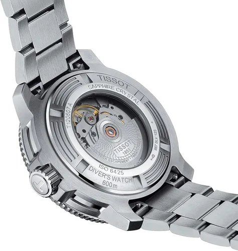 Miniatura 4 de Tissot Seastar PRO 2K PW80 SS BR Aqua IND Gris Mecánico