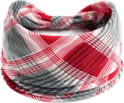 Miniatura 68 de K-Elewon Paquete de 3 diademas elásticas anchas para mujer, bandas para el cabello para yoga, deportes