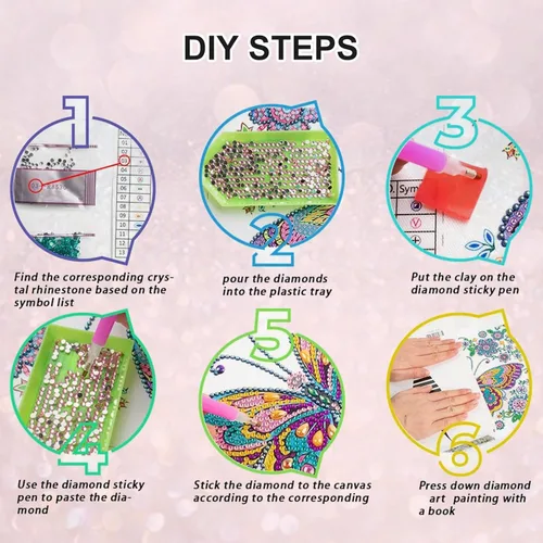 Miniatura 6 de SJUTOUCI Kits de pintura de diamantes para adultos, árbol de la vida 5D con forma especial de diamantes de imitación para principiantes, diamantes
