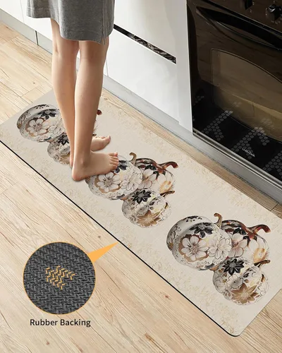 Miniatura 3 de Tapete europeo de lujo dorado para bañera, antideslizante, de secado rápido y absorbente, tierra de diatomeas, fregadero, dormitorio, cocina