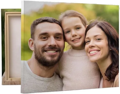 Miniatura 9 de Lona Premium gruesa para envolver – tu foto personalizable, none, 12" x 12" Sin marco